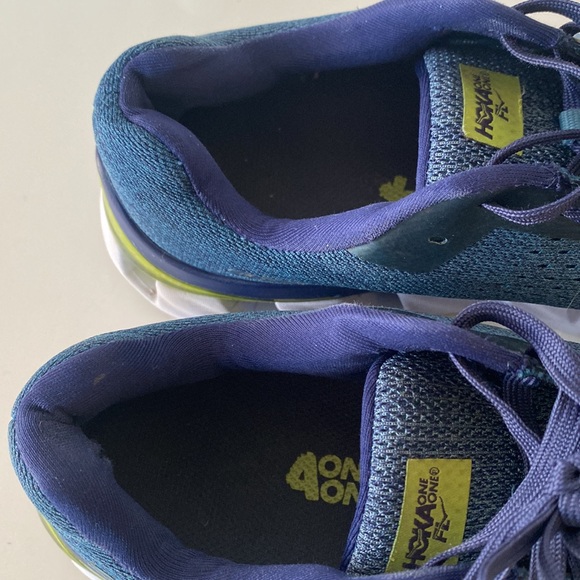 Hoka One One Elevon Storm Blue shoes -Sz 8.5 - Picture 12 of 15